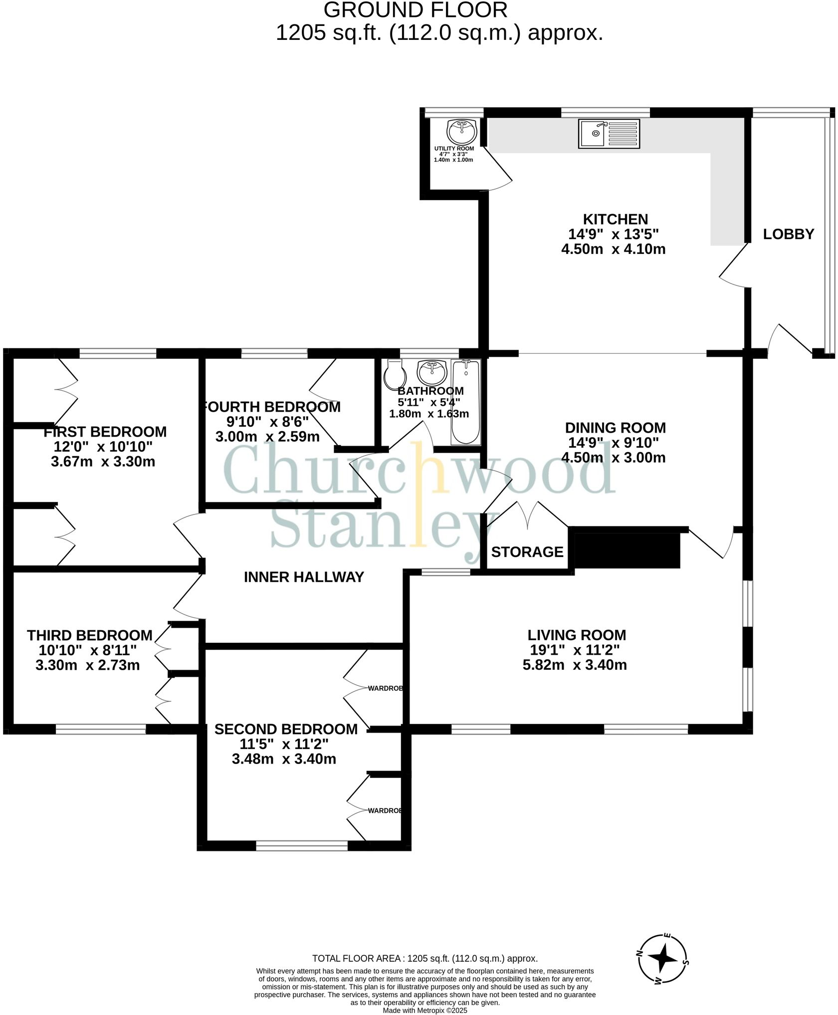 Dedham Road, Ardleigh, CO7 floorplan