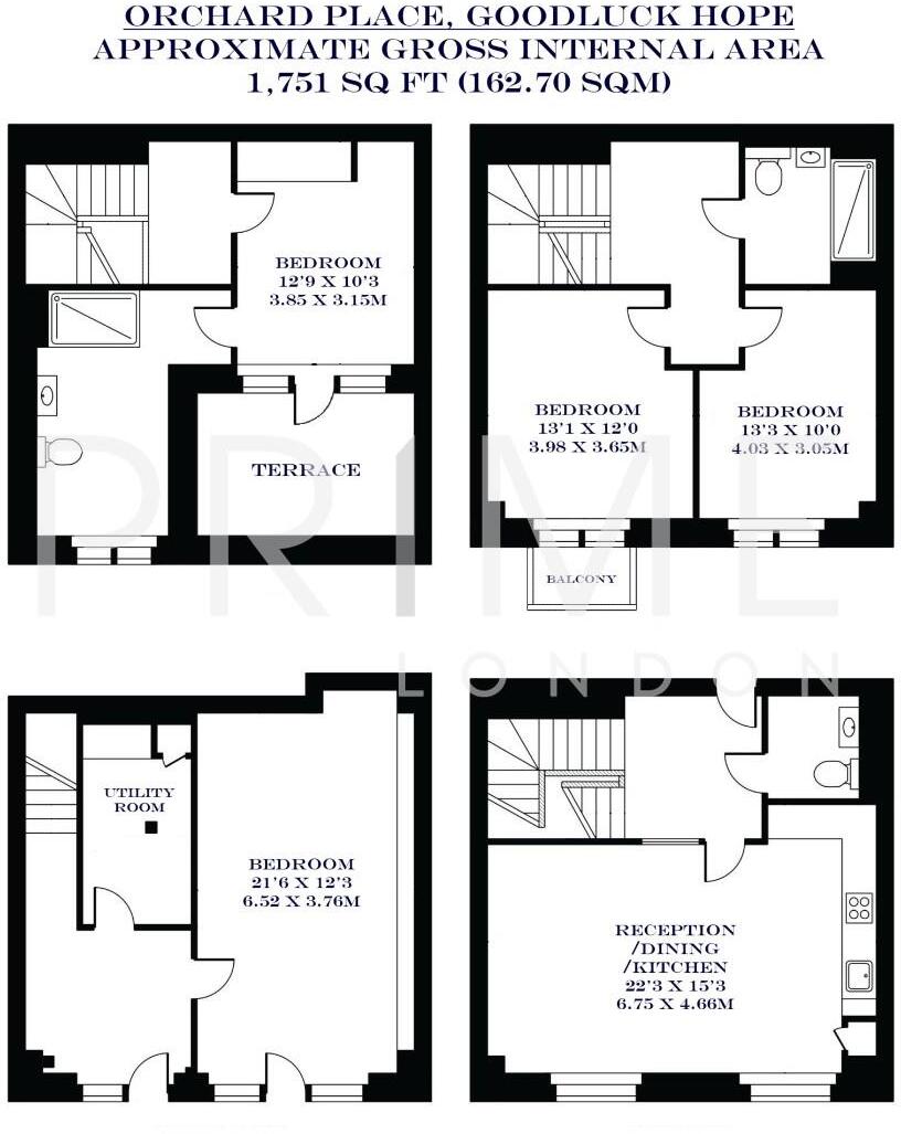 Orchard Place, Goodluck Hope, London floorplan