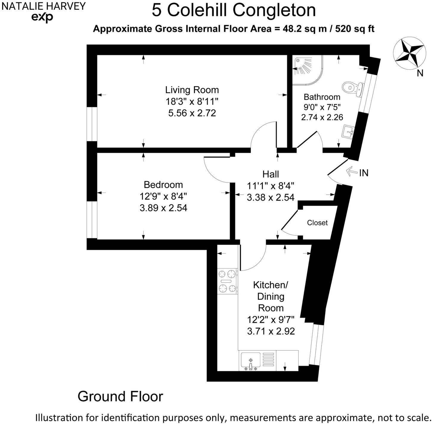 Colehill bank, Congleton, Cheshire, CW12 3AD floorplan