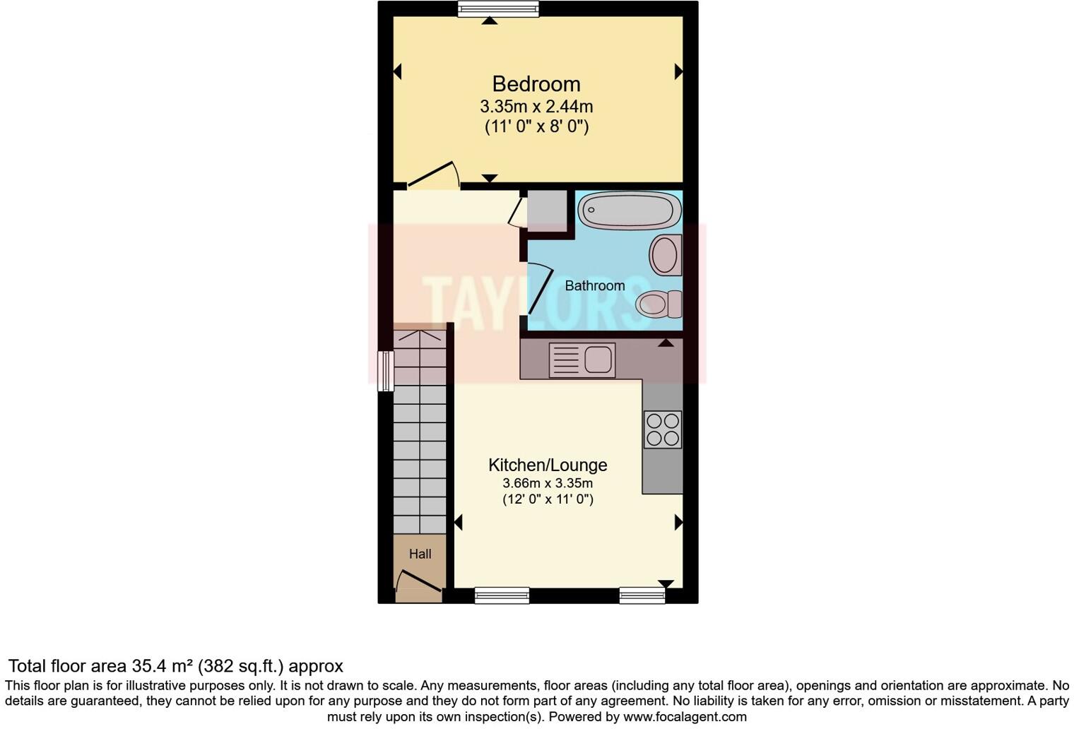 Marsh Road, Luton, Bedfordshire, LU3 floorplan