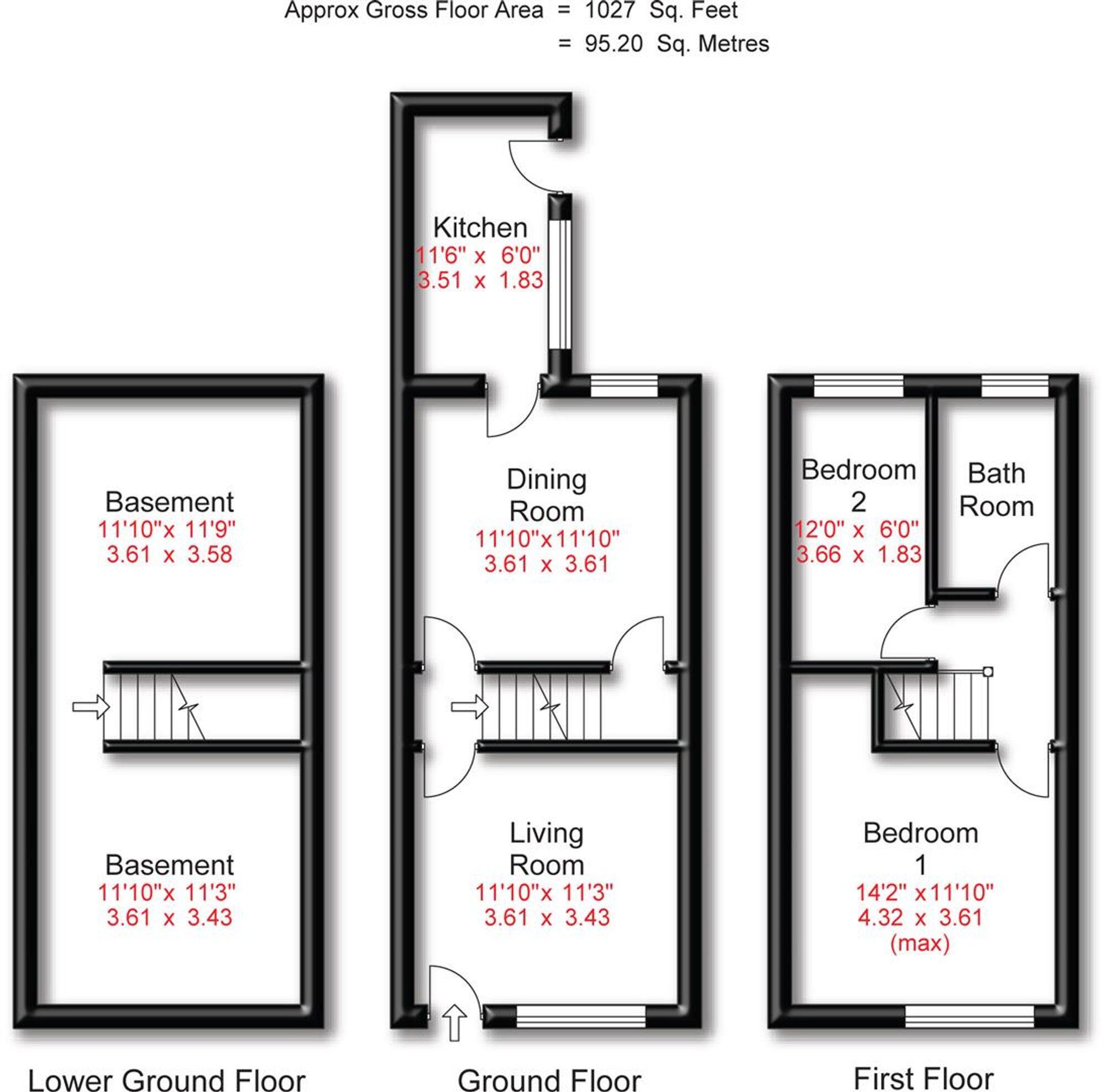 Kimberley Street, Stockport, SK3 floorplan