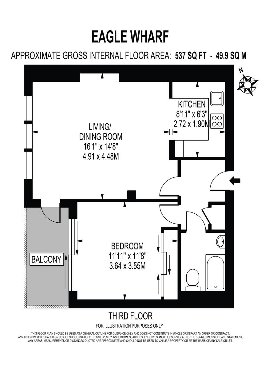 Eagle Wharf Court, Lafone Street, SE1 floorplan