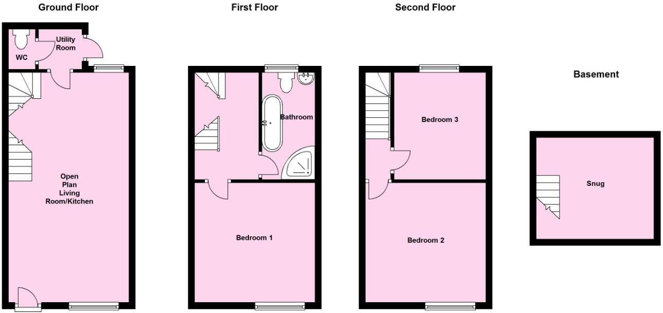 West Street, Warwick floorplan