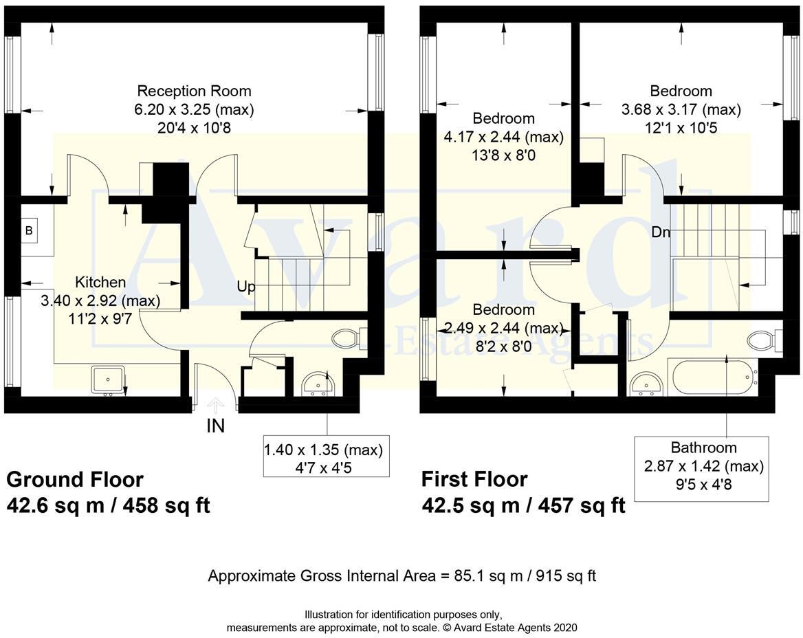 Burstead Close, Brighton floorplan
