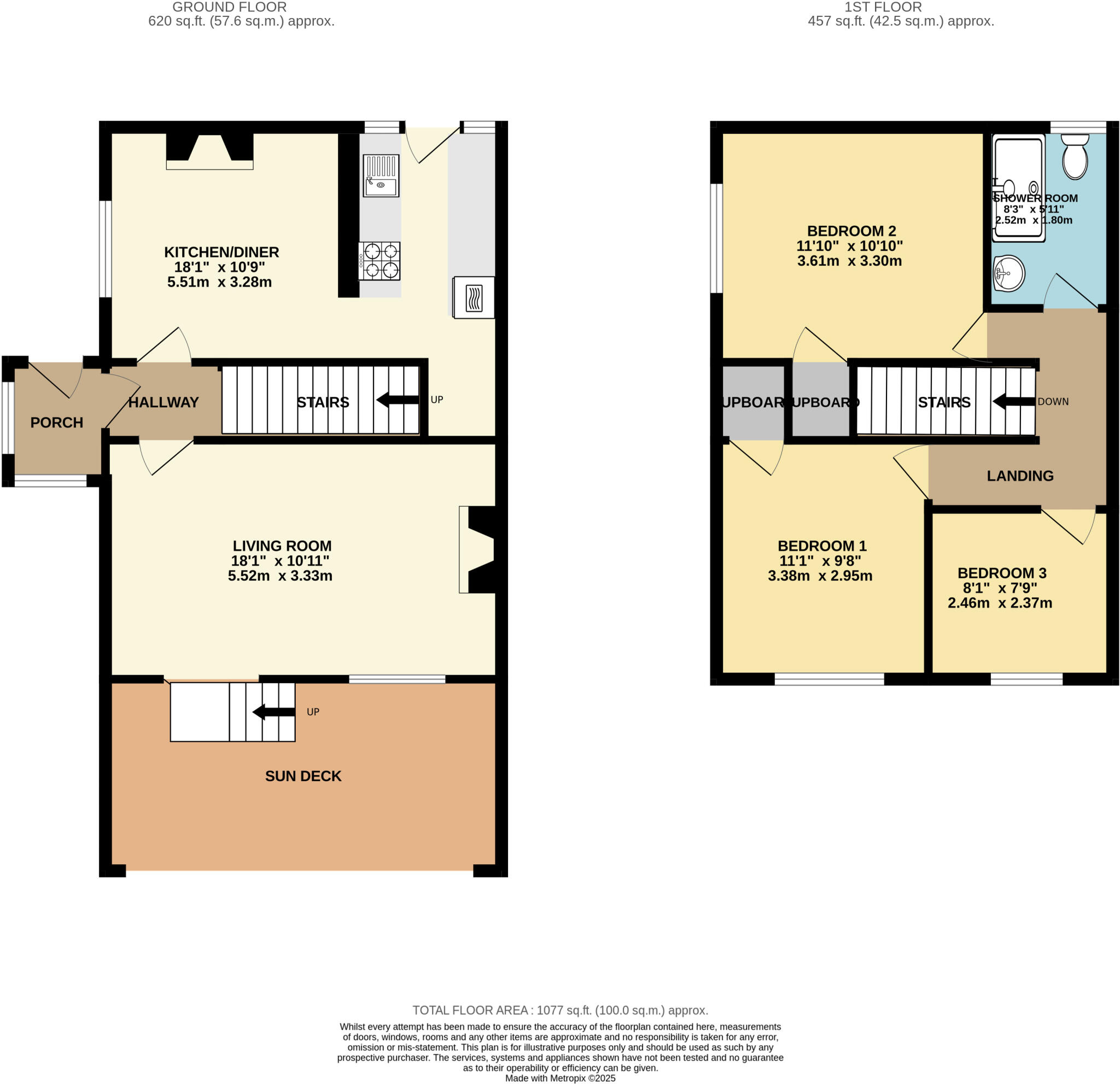 Down Lane, Braunton, Devon, EX33 floorplan