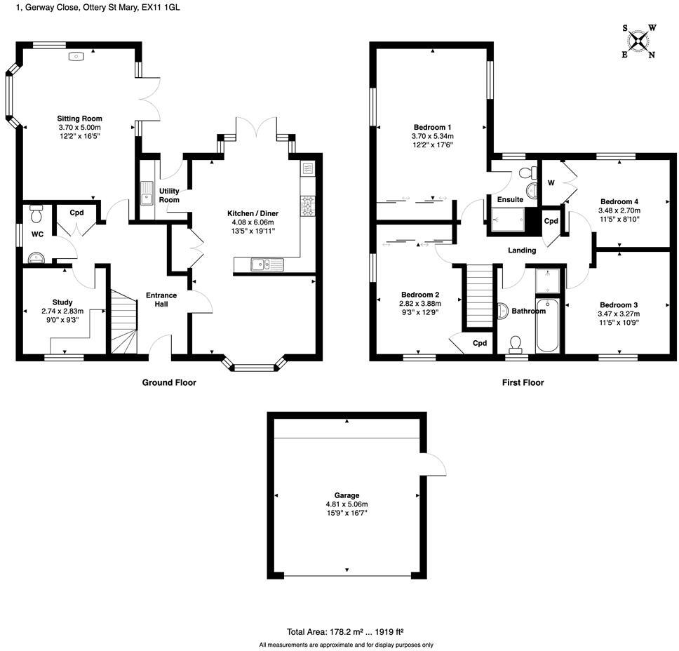 Gerway Close, Ottery St. Mary floorplan
