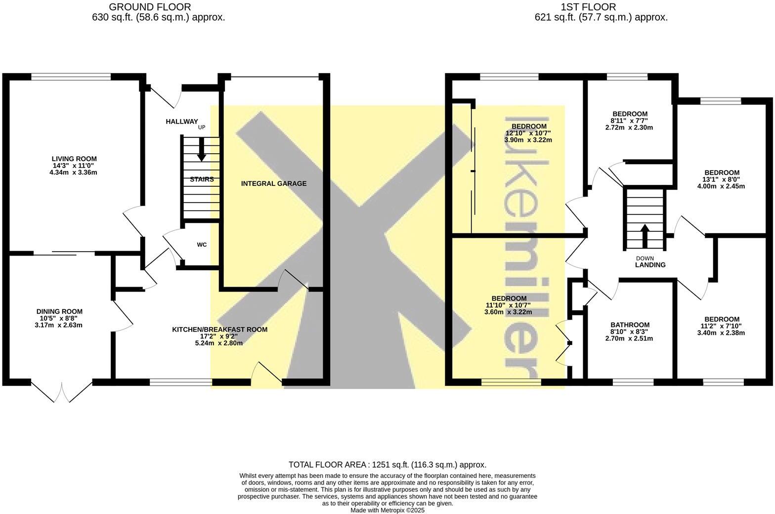 Saxty Way, Sowerby floorplan