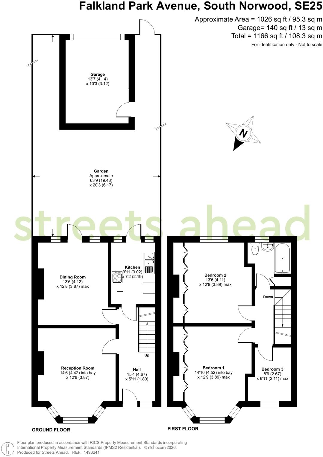 Falkland Park Avenue, South Norwood, SE25 floorplan