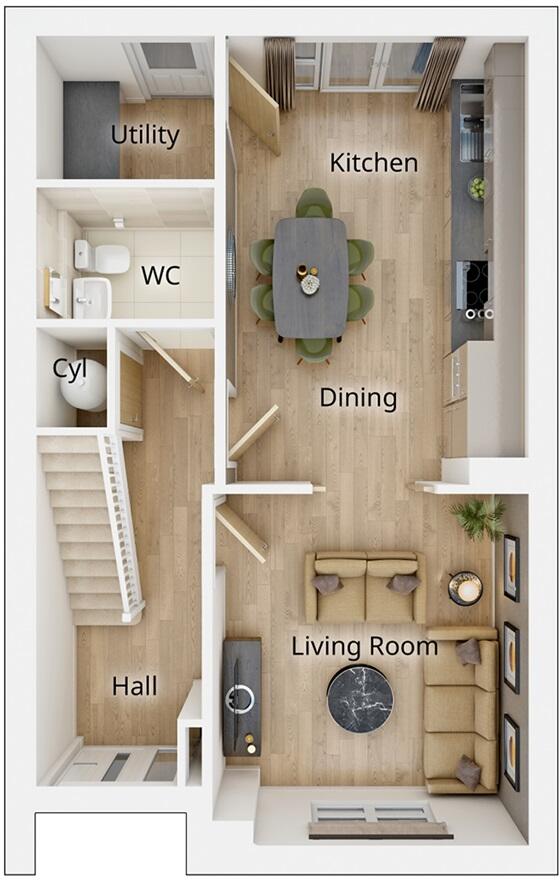 Barrhead, 
East Renfrewshire, 
G78 2JP floorplan
