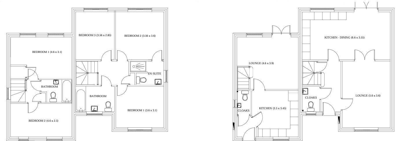 1 Belan Orchard, Guilsfield, Welshpool floorplan