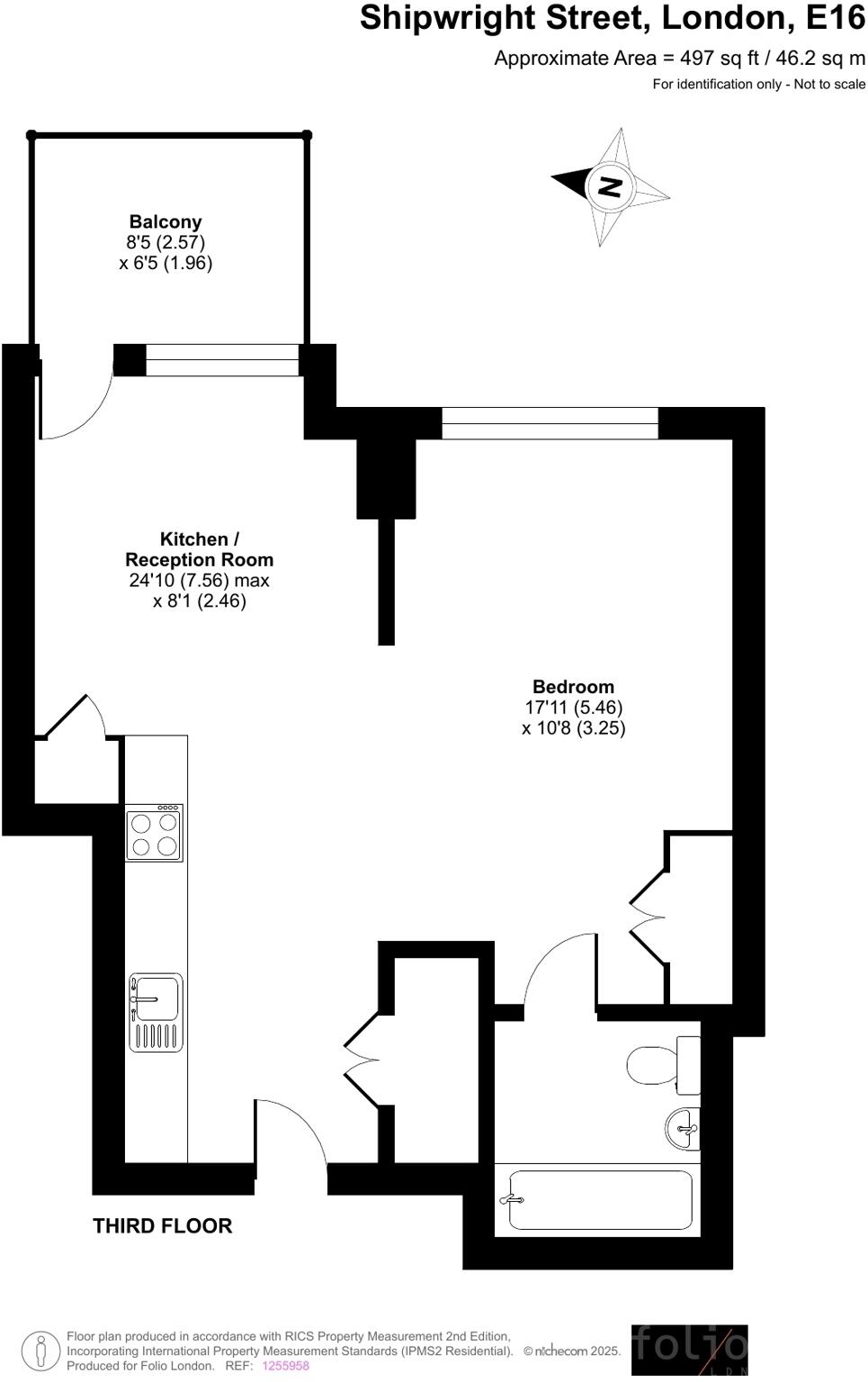 3 Shipwright Street, London, E16 floorplan