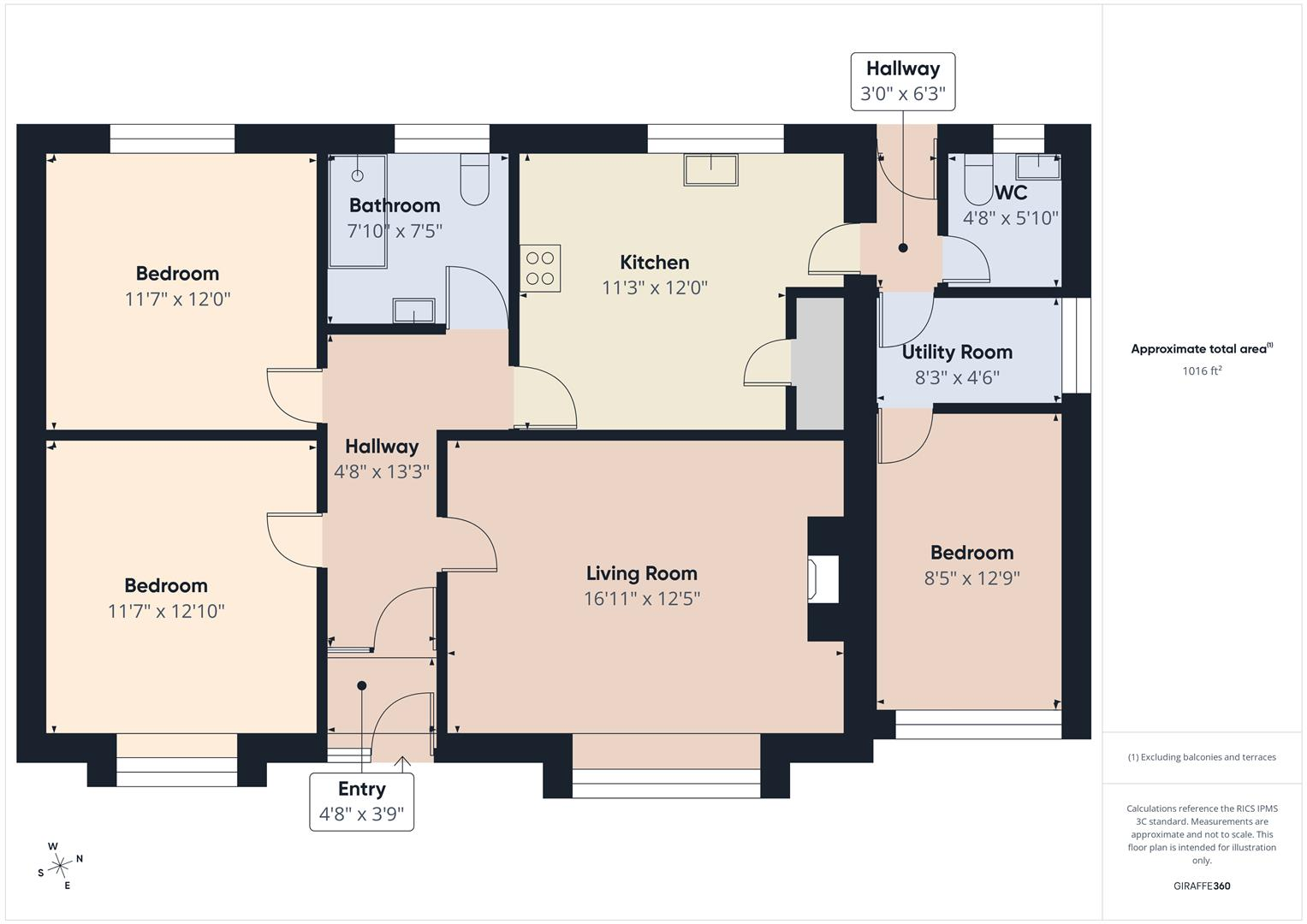 Washdyke Lane, Mumby, Alford floorplan