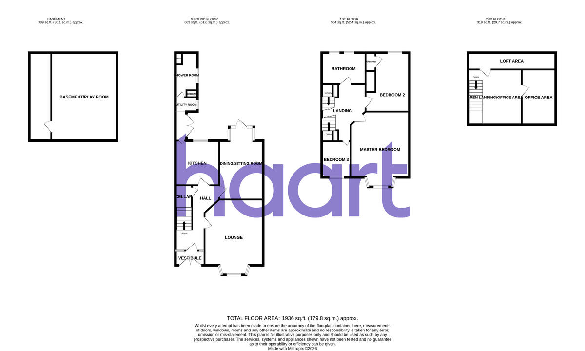 Town Moor Avenue, Doncaster floorplan