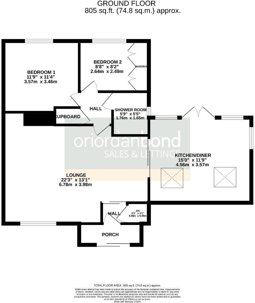 Ashby Drive, Rushden, NN10 9HH floorplan