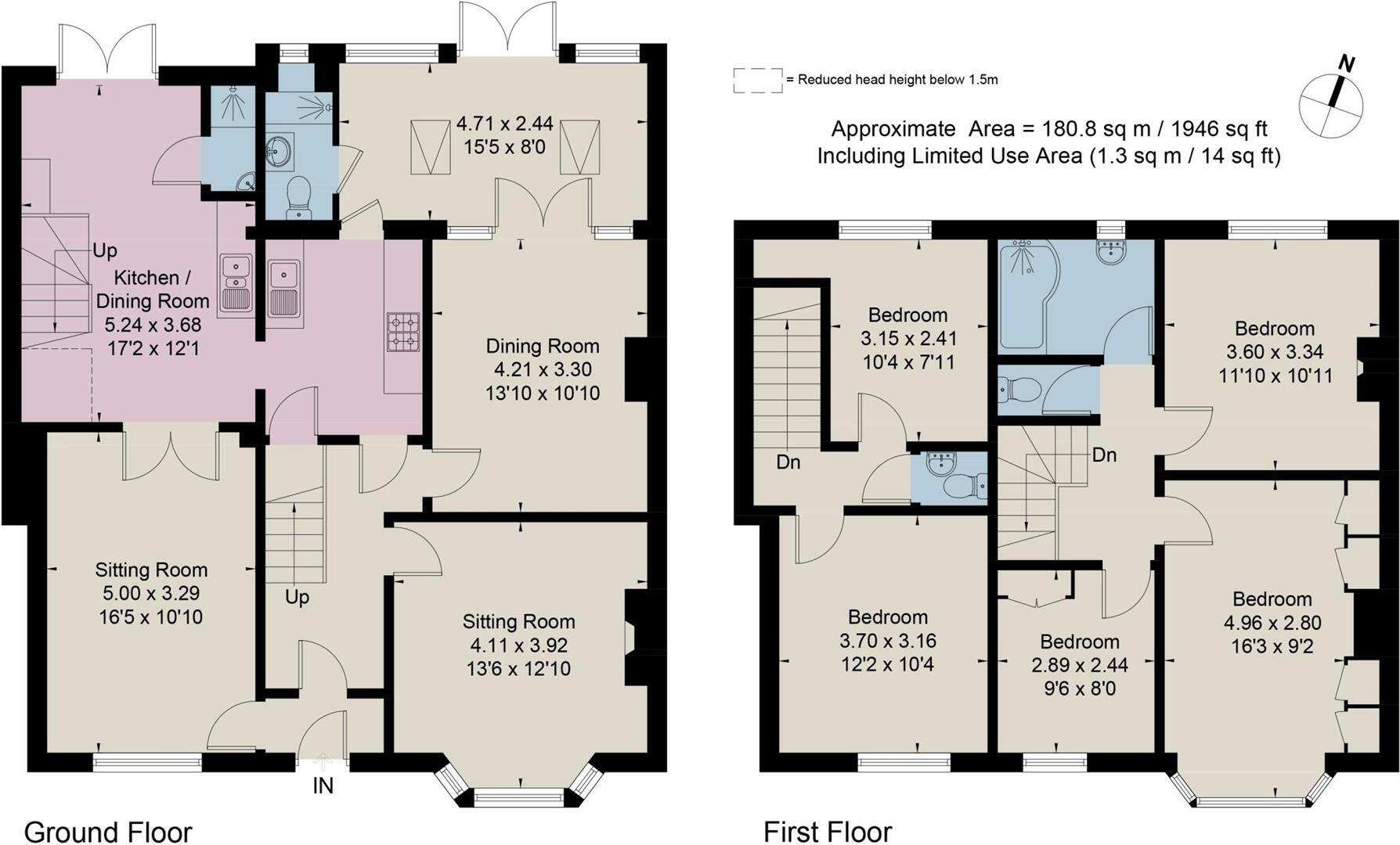 Carlton Road, Oxford floorplan