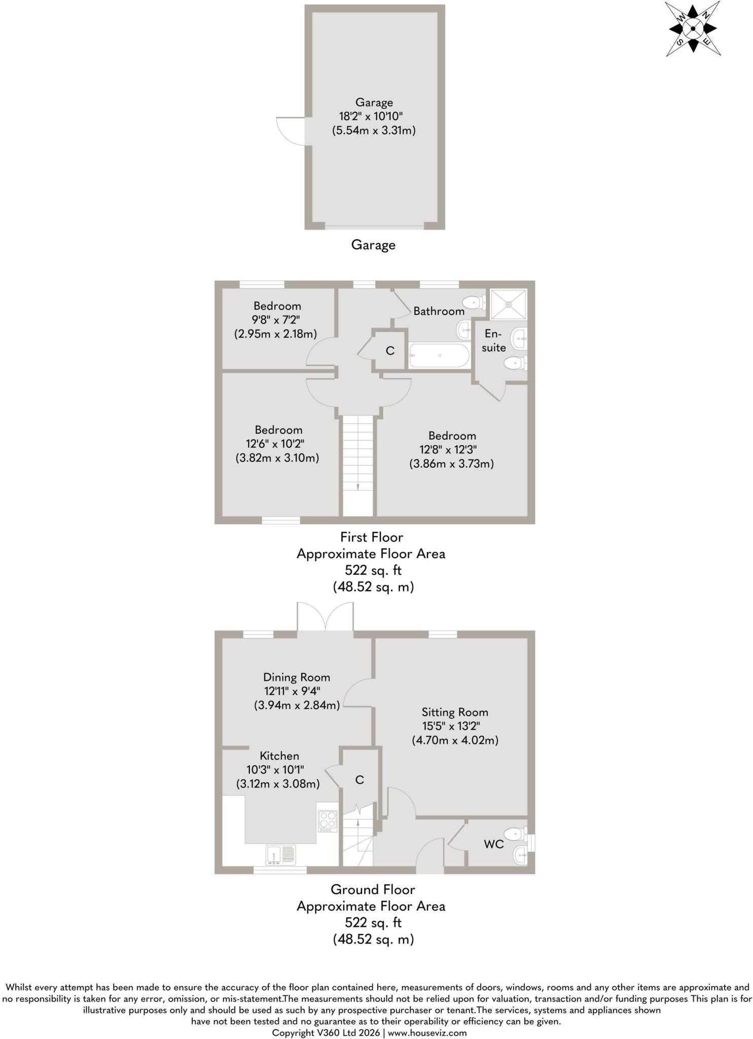 Semi-Detached Home in Stoke Ferry floorplan