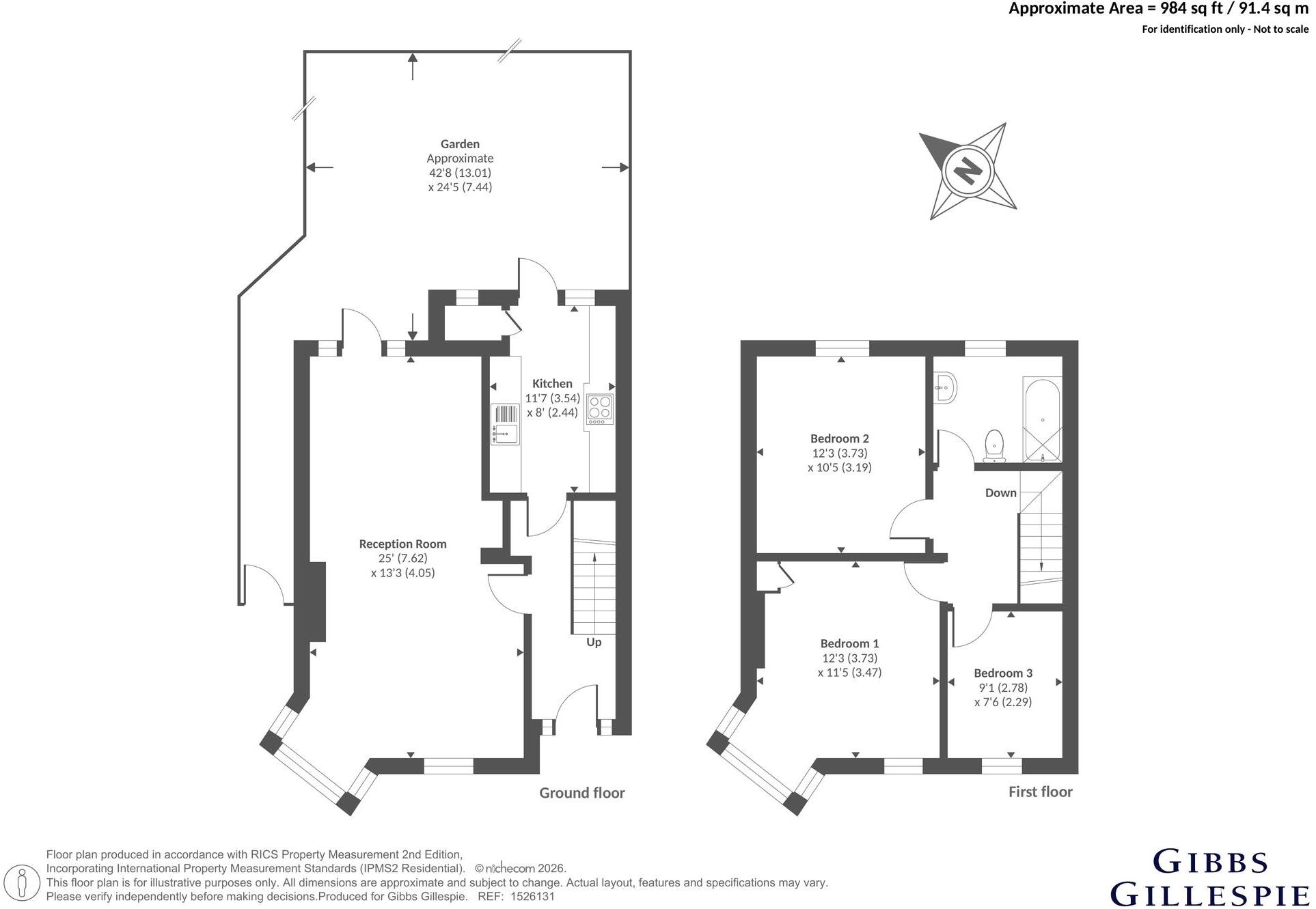 Brunner Road, Ealing floorplan