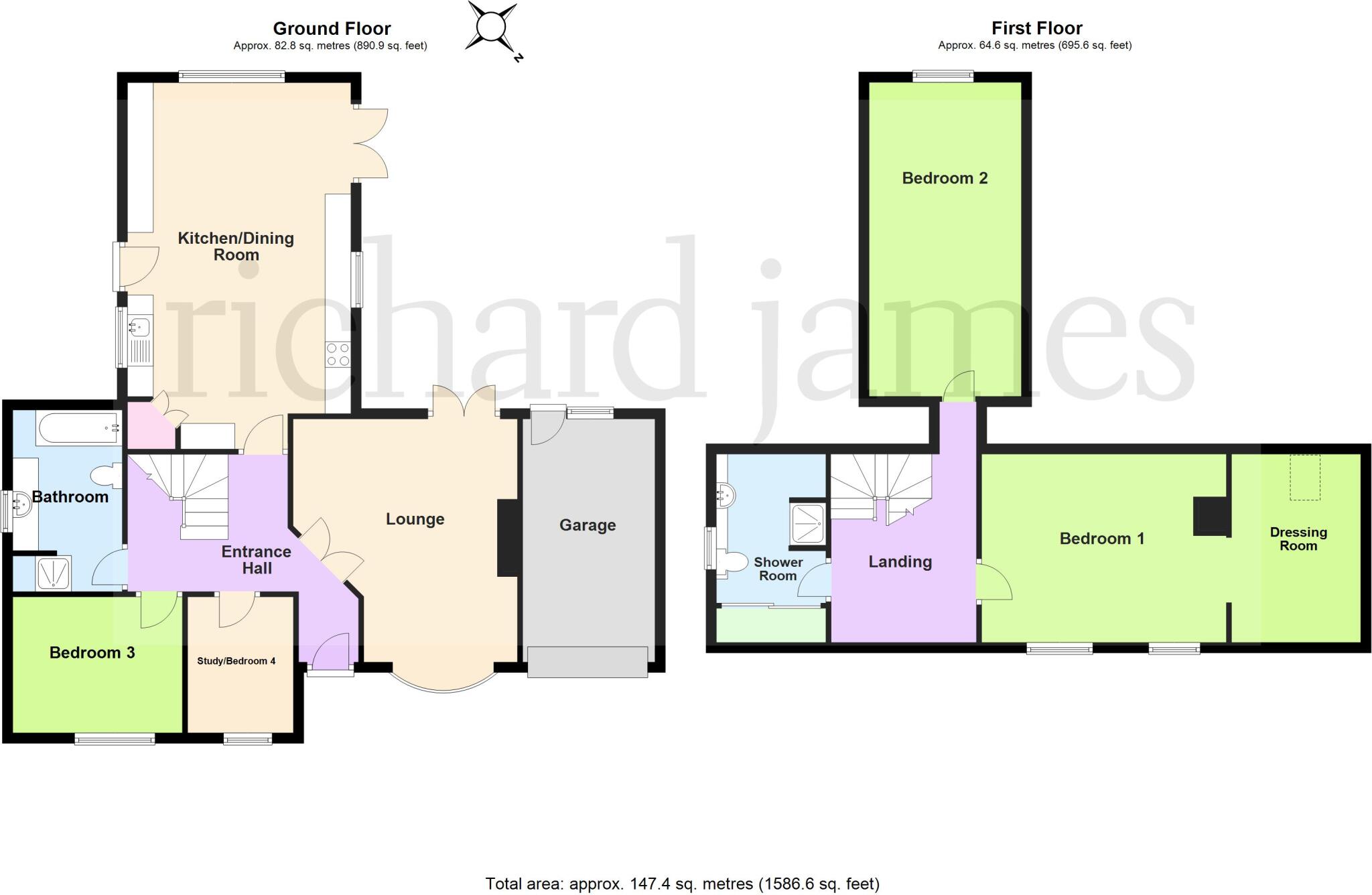 Woodland Road, Rushden floorplan