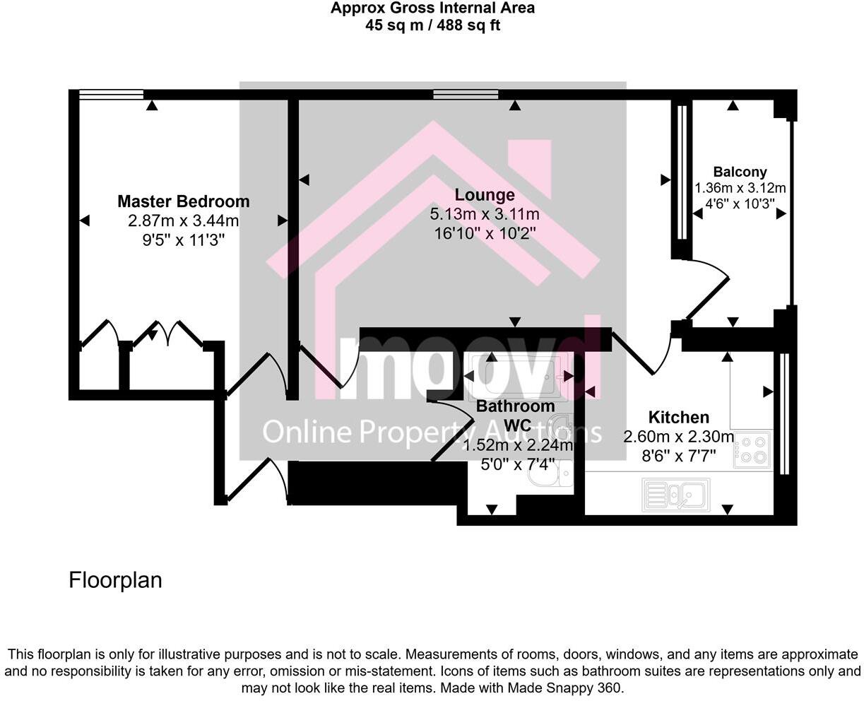Collingwood Court, Washington floorplan