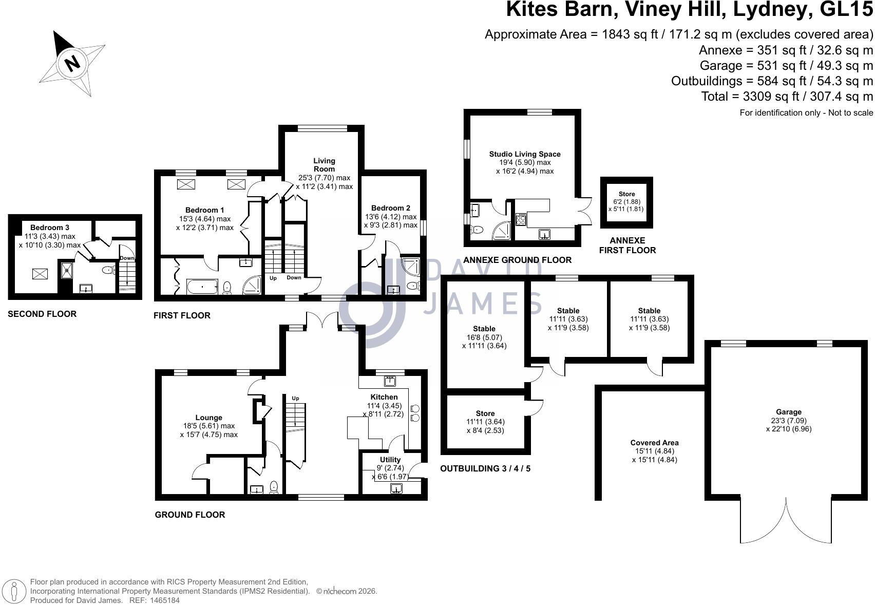 Viney Hill, Lydney, Gloucestershire, GL15 floorplan