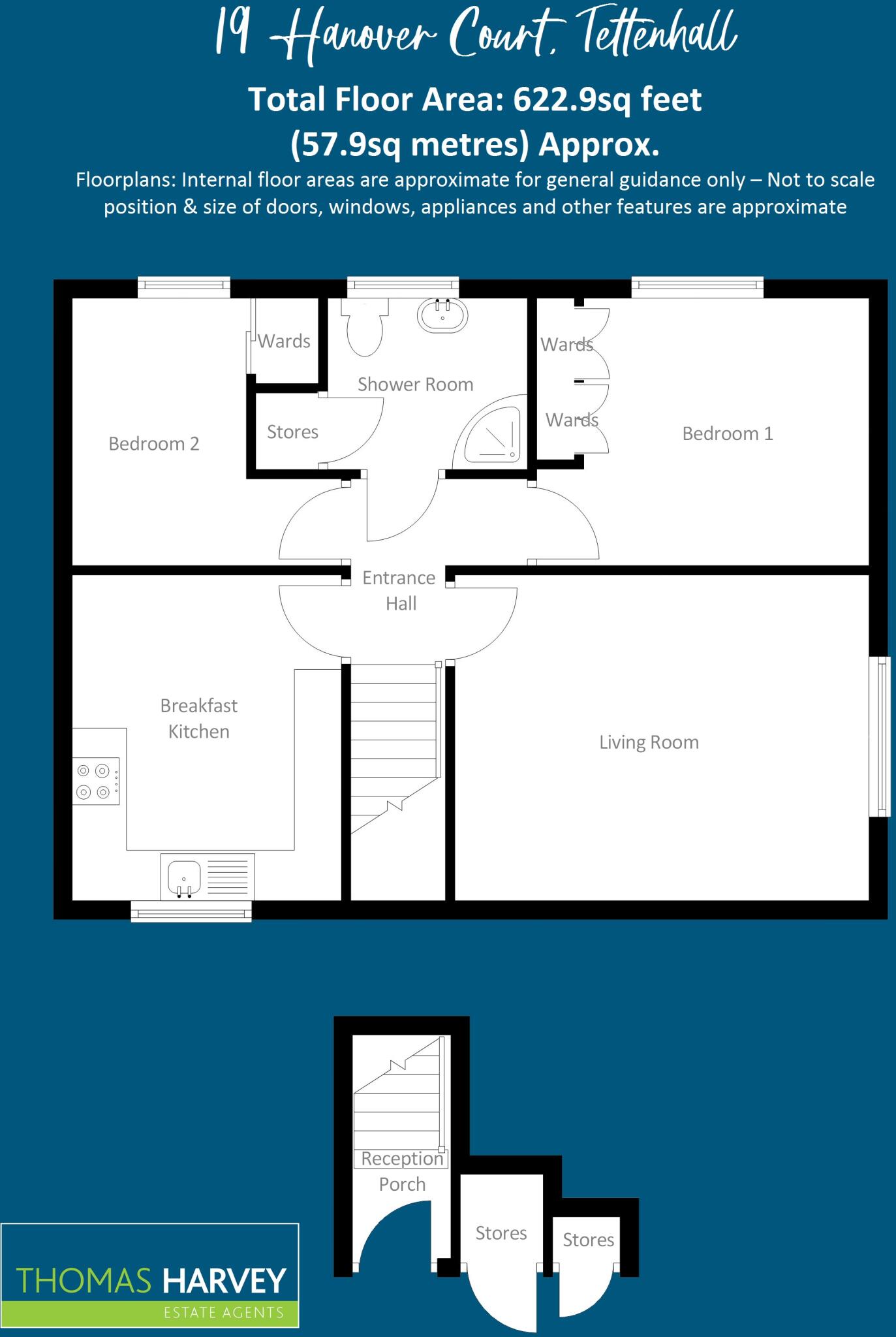 Hanover Court, Tettenhall, Wolverhampton, WV6 floorplan