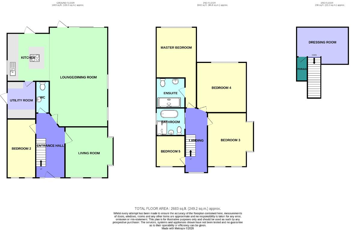 Breeze Road, Birkdale, Southport, Merseyside, PR8 2HG floorplan