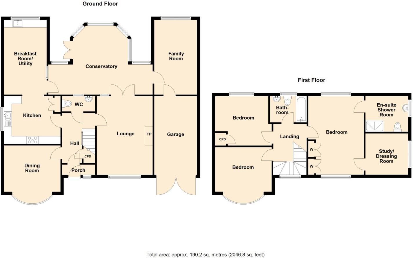 Lillington Road, Leamington Spa floorplan