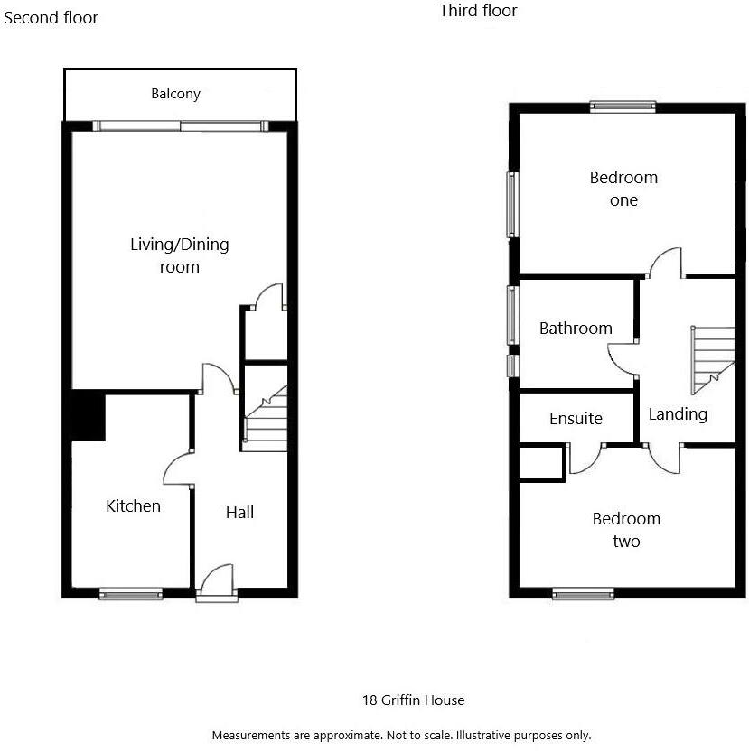 18 Griffin House, 233 Hagley Road, Edgbaston, Birmingham floorplan