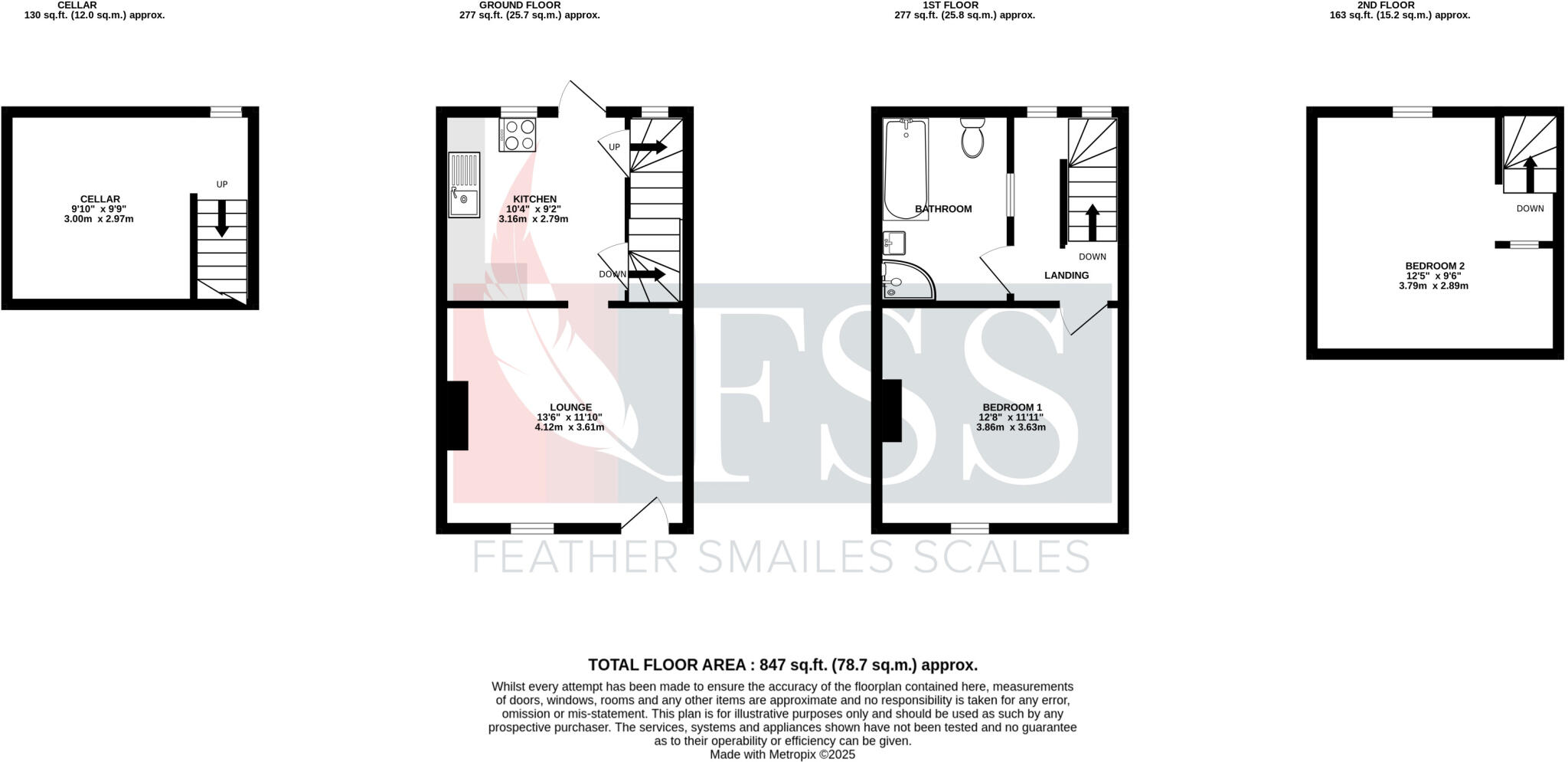 Skellgarths, Ripon, North Yorkshire, HG4 floorplan