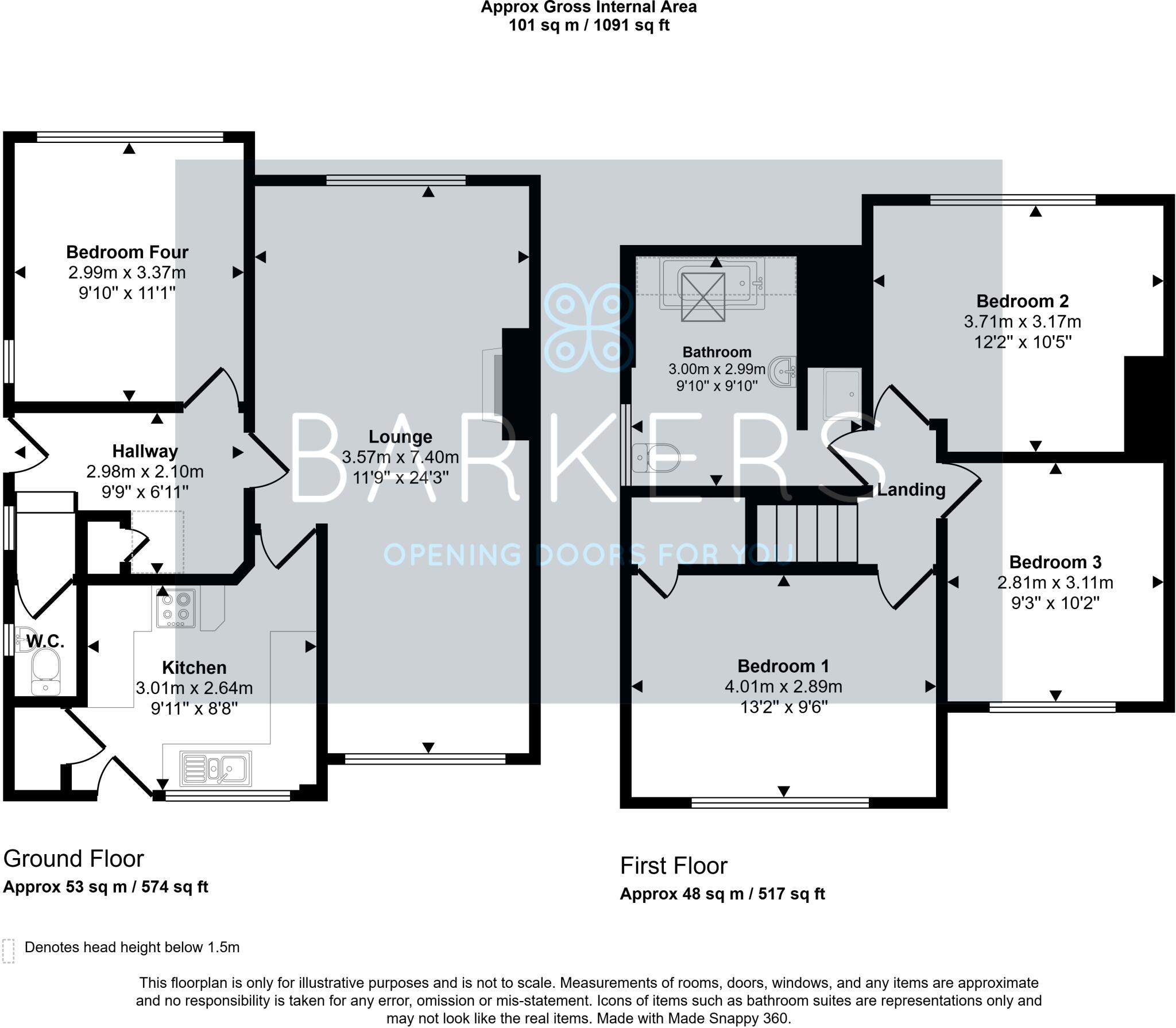 Swincliffe Crescent, Gomersal floorplan