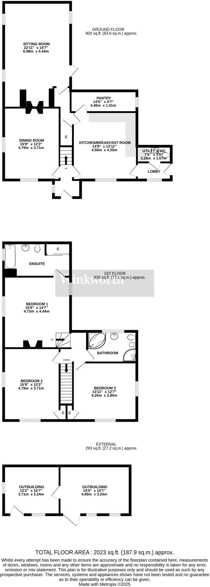 Reydon, Southwold, Suffolk, IP18 floorplan