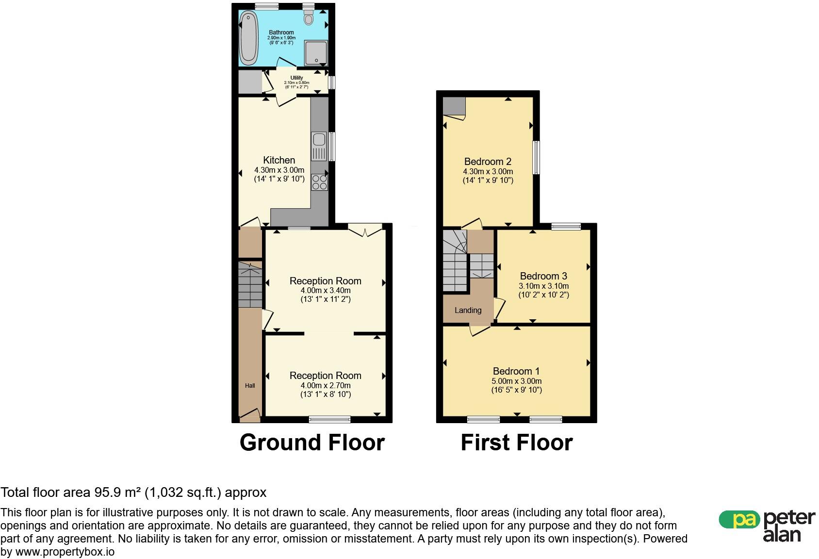 Meyler Street, Tonyrefail, Porth floorplan