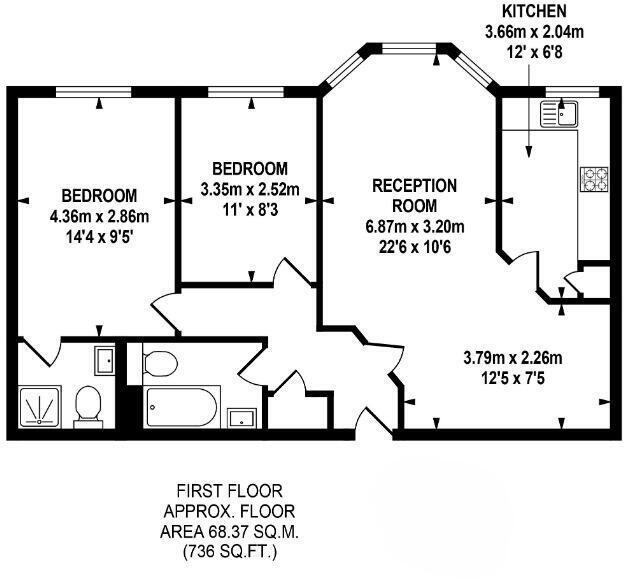 Pearfield Road, London, SE23 floorplan