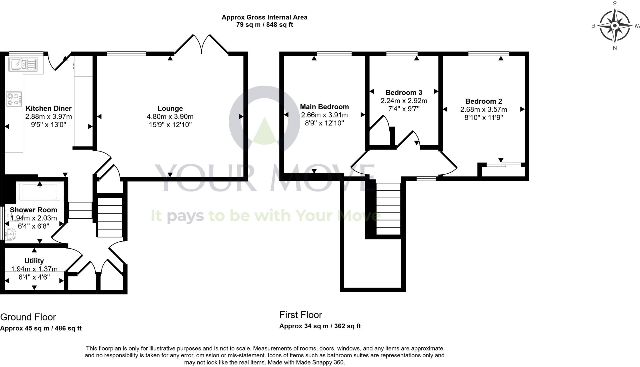 Johnston Park, Cowdenbeath, Fife, KY4 floorplan
