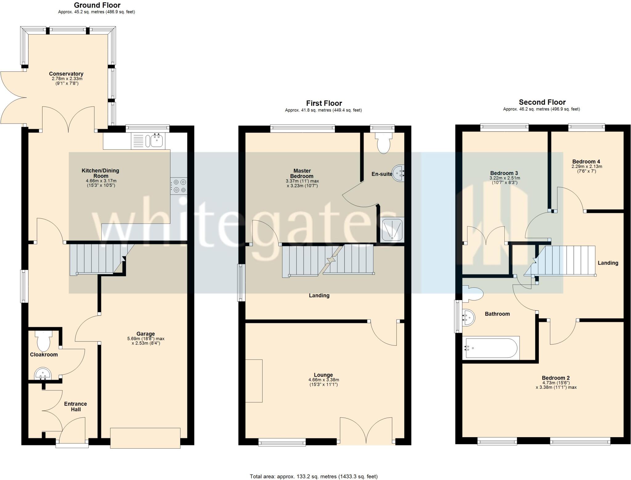 The Sidings, Wombwell, Barnsley, South Yorkshire, S73 floorplan