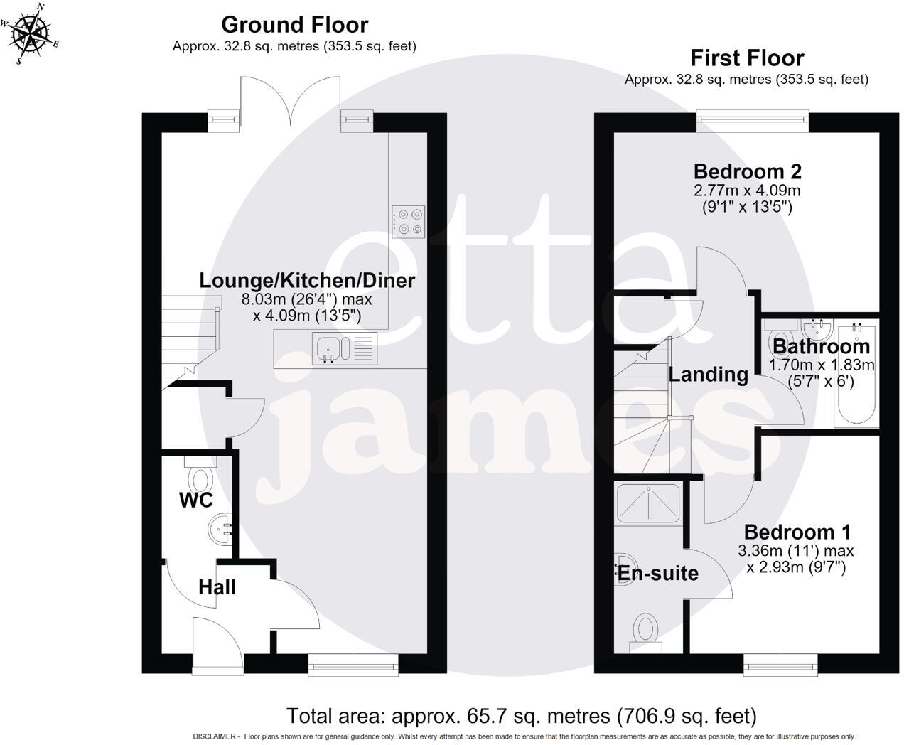 Lavender Close, Warwick floorplan