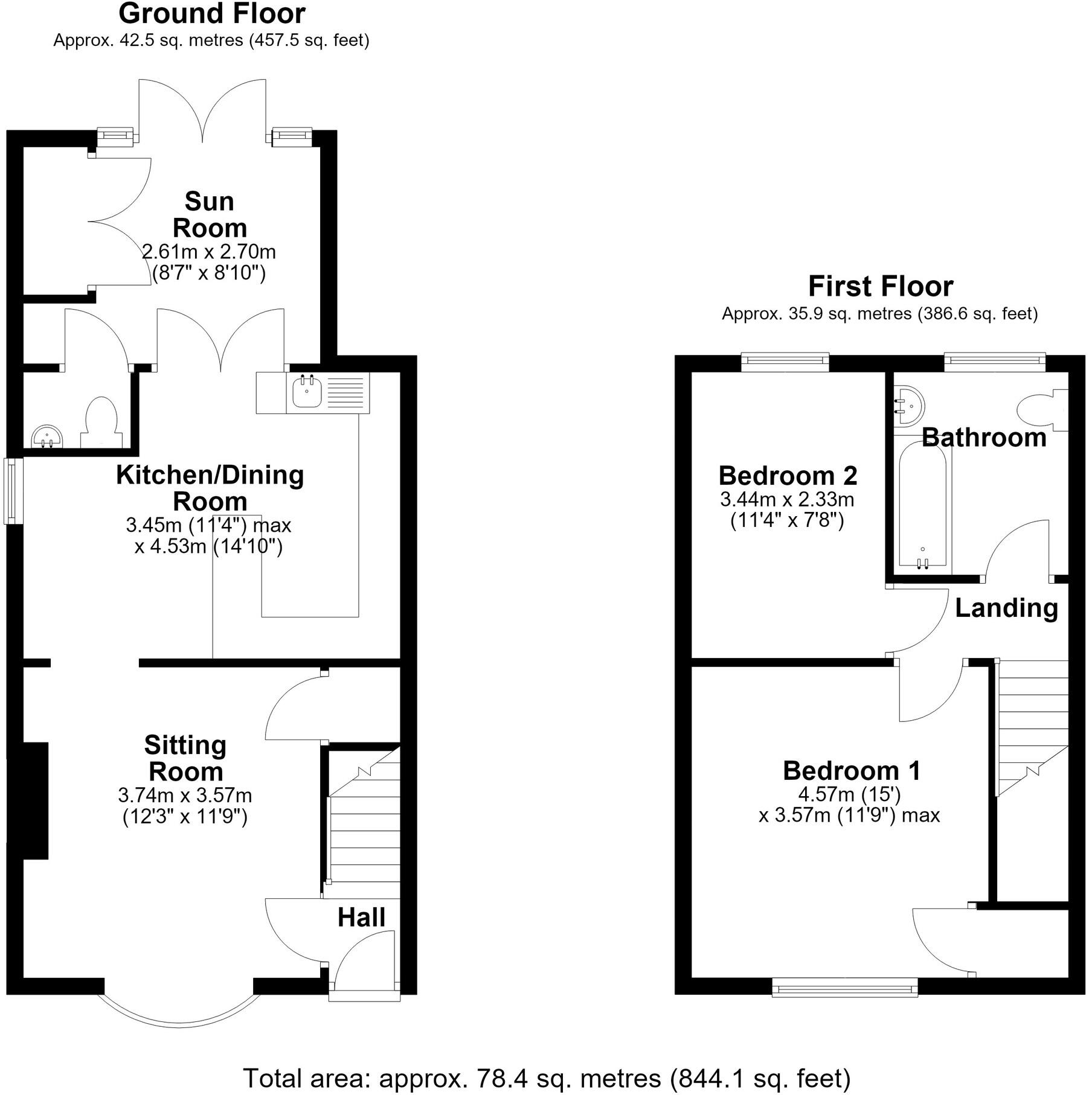 Centre Drive, Newmarket, Suffolk floorplan