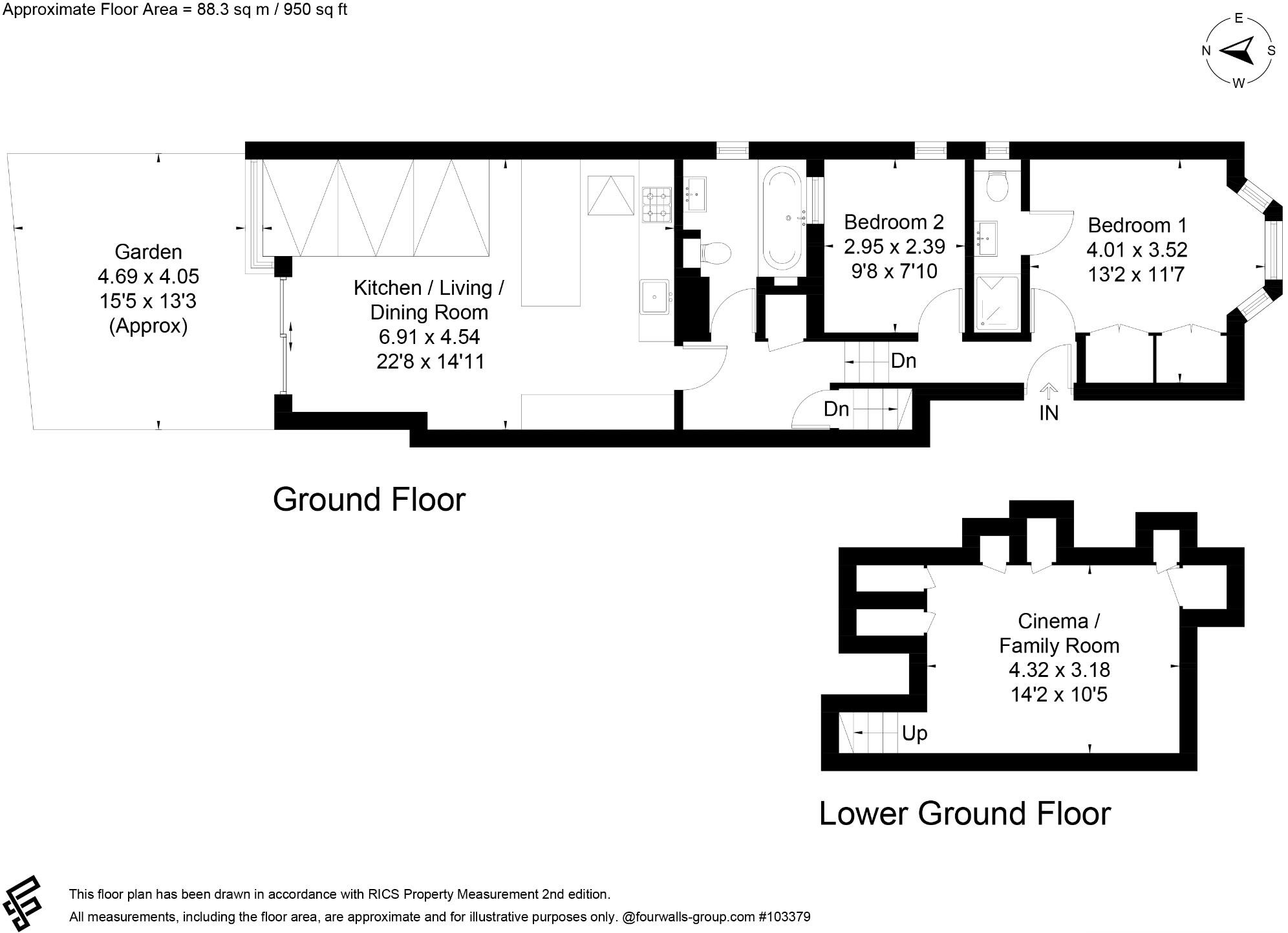 Coulter Road, London, W6 floorplan