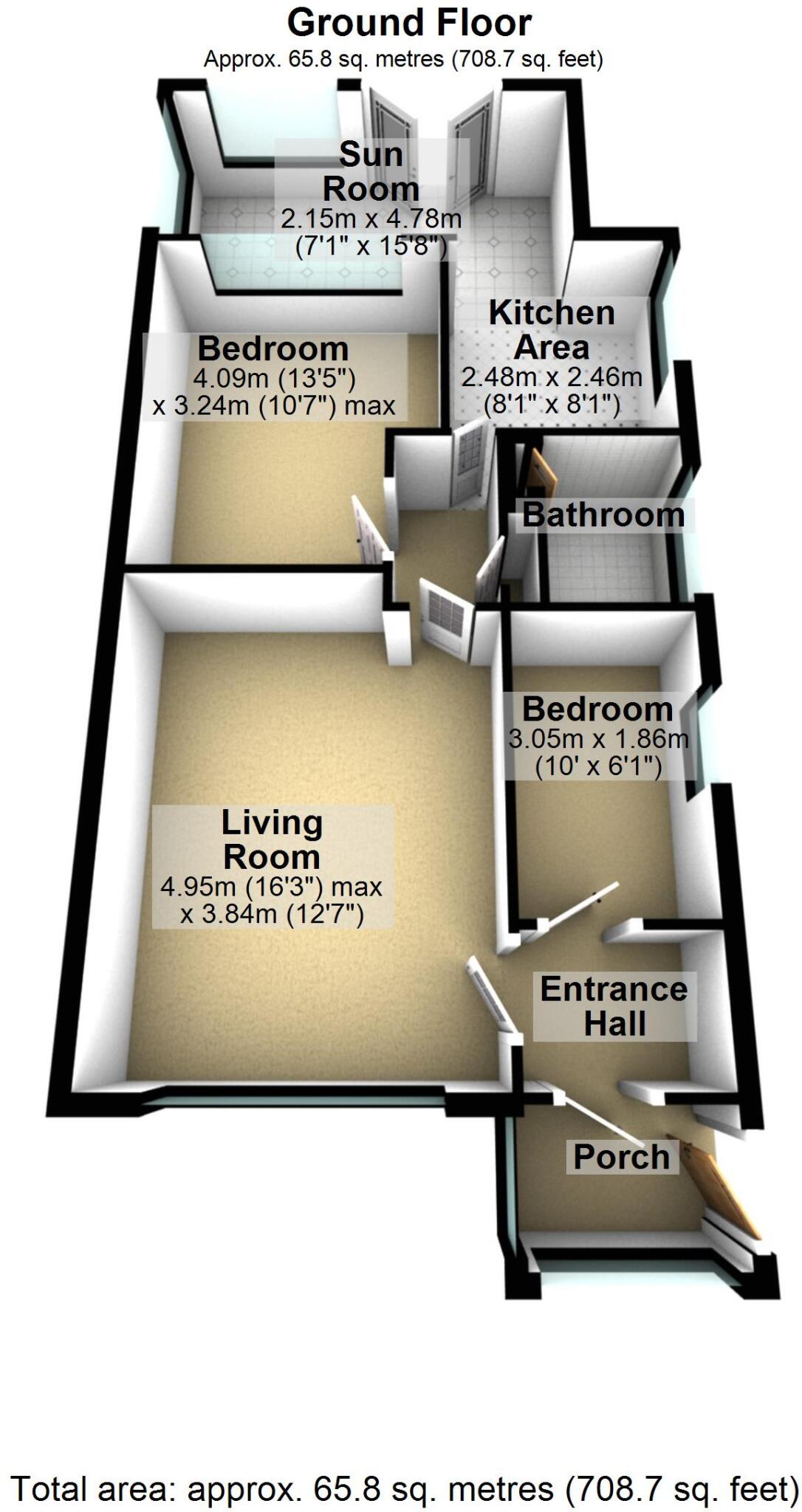 Ash Grove, Royton, Oldham, Greater Manchester, OL2 floorplan