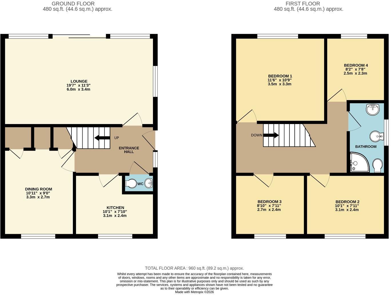 Valley Drive, Ilkley floorplan