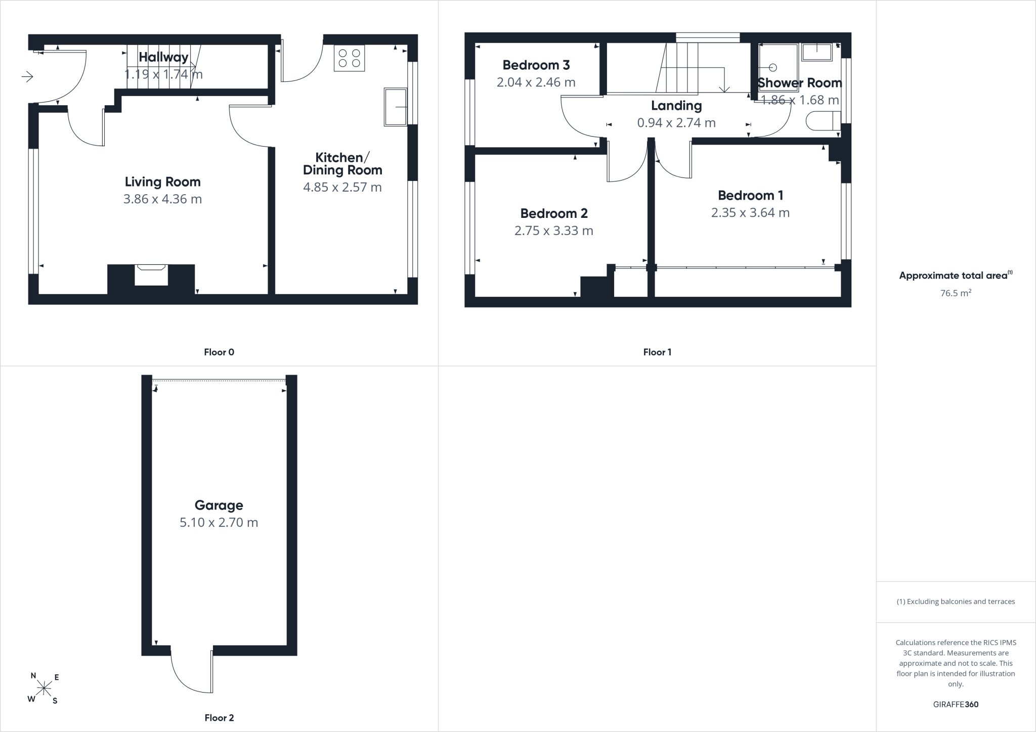 Moorfield Avenue, Workington, Cumbria, CA14 floorplan