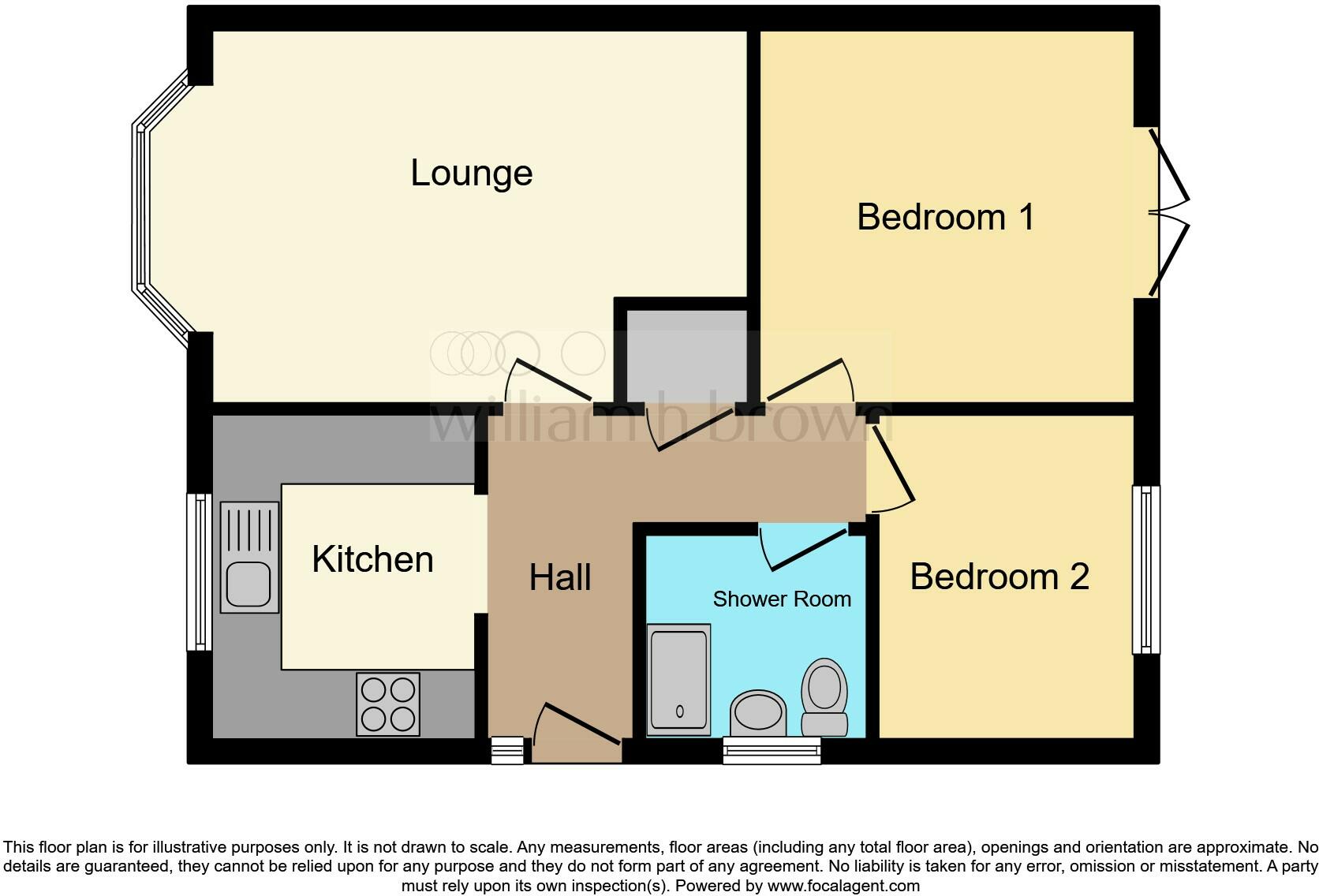 Kime Court, Skegness floorplan