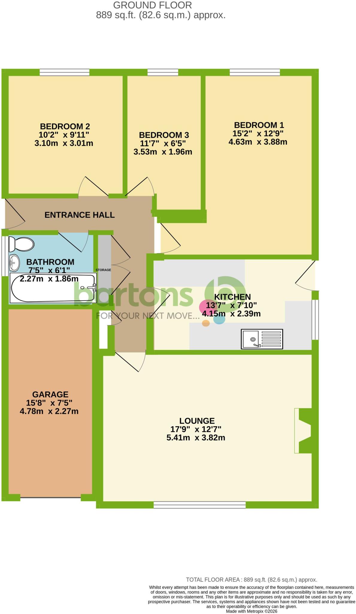 High Street, Kimberworth, S61 floorplan