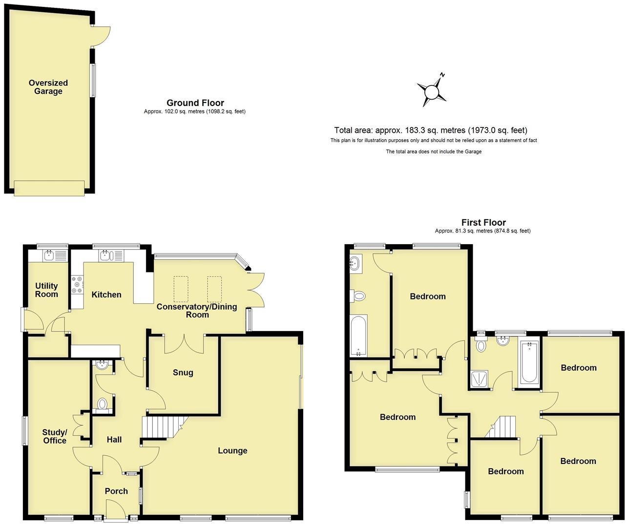 Fairfax Close, Barford, Warwick floorplan