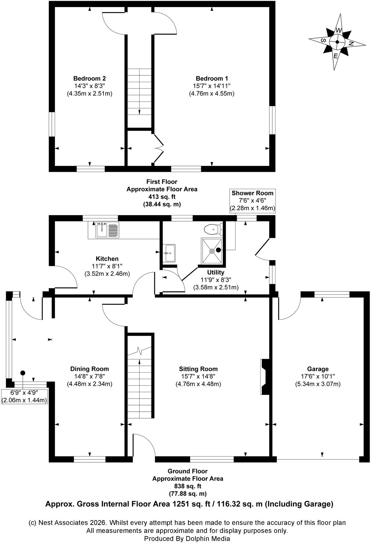Stonebridge, North Chideock, Bridport, Dorset floorplan