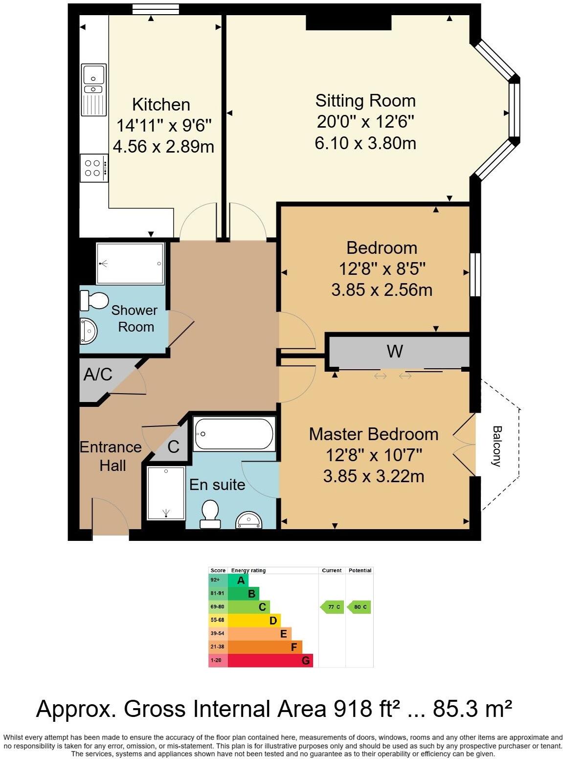 Frant Road, Tunbridge Wells floorplan