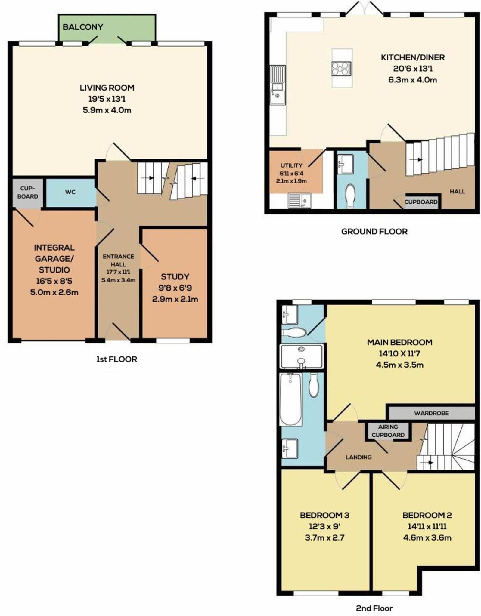 Knox Road, Haywards Heath, RH17 floorplan