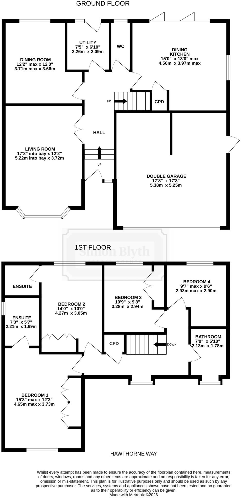 Hawthorne Way, Shelley, HD8 floorplan