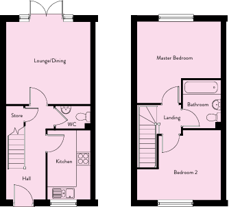 The Violet, The Blossoms floorplan