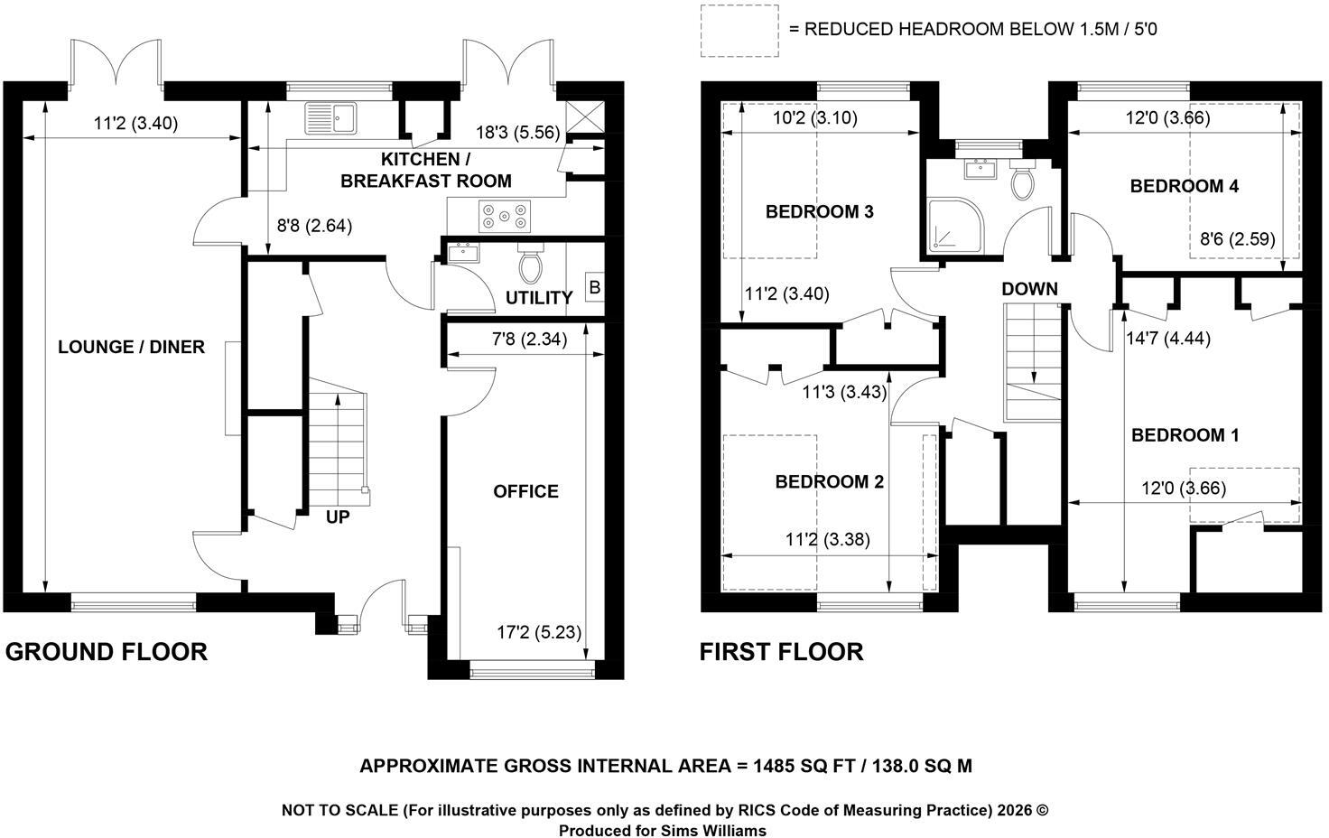 Hillsboro Road, Bognor Regis floorplan